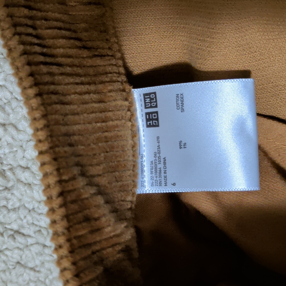 Uniqlo A-Line Corduroy Skirt - Picture 2 of 10